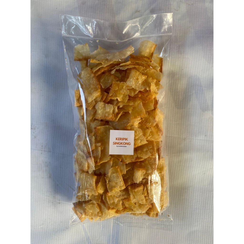 

Kripik Singkong Gurih dan Renyah (250gr)