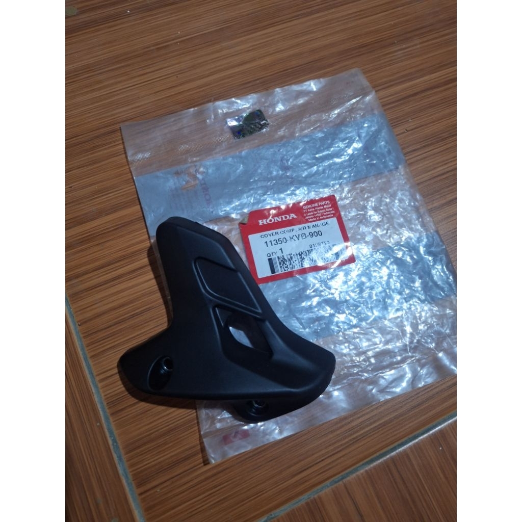cover comp air manage tutup sirip keong CVT honda vario 110 karbu original ahm honda 11350-KVB-900