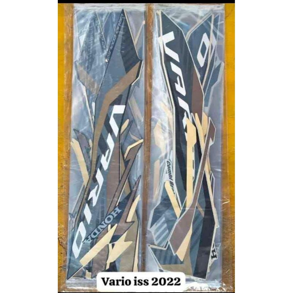 Striping Stiker Motor Honda Vario 125 cbs iss Tahun 2022