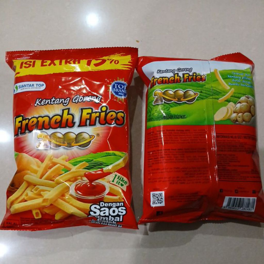 

Kentang Goreng Dengan Saus Sambal Colek