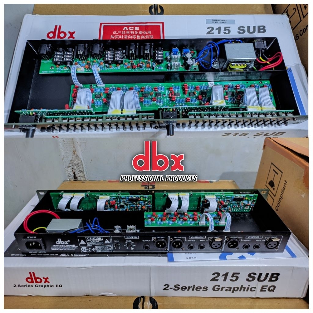 Equalizer Dbx 215 Full Makro
