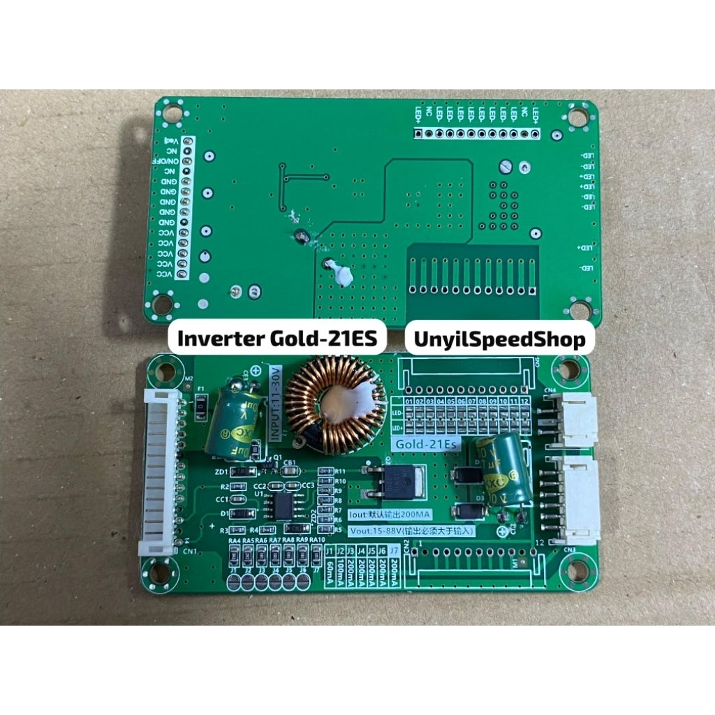 IC INVERTER BACKLIGHT  TV LED 15’-42’ DRIVER INVERTER UNIVERSAL MODUL INVERTER BACKLIGHT GOLD-21ES O