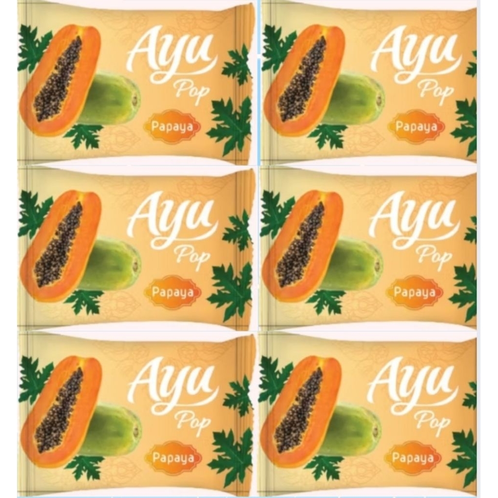 ayu pop sabun aroma pepaya 65 gr