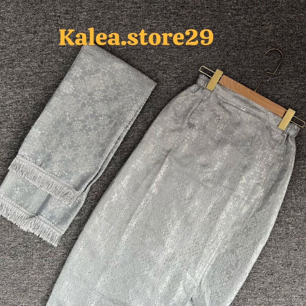 SET ROK SONGKET+SELENDANG/ROK SONGKET SPAN SELENDANG SONGKET/ROK SONGKET DAN SELENDANG