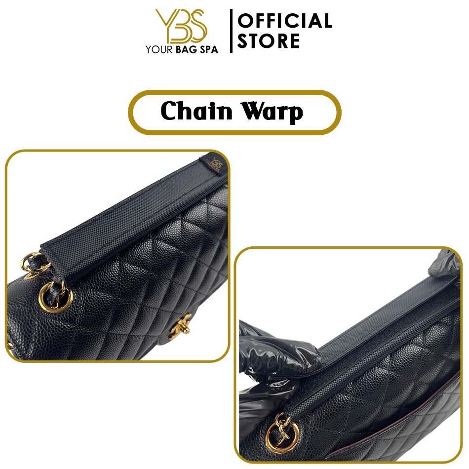 KODE X45Q YOUR BAG SPA Chain Wrap Pelindung Tali Rantai Tas Kulit  Anti Gores untuk Tas Branded Chan