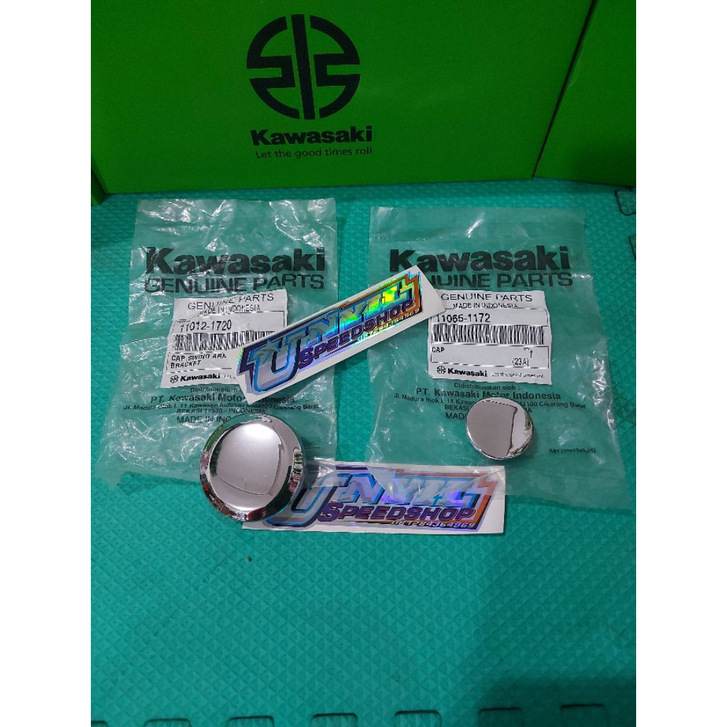 TUTUP RANGKA COVER RANGKA KOIN RANGKA NINJA R RR SS ORIGINAL KAWASAKI