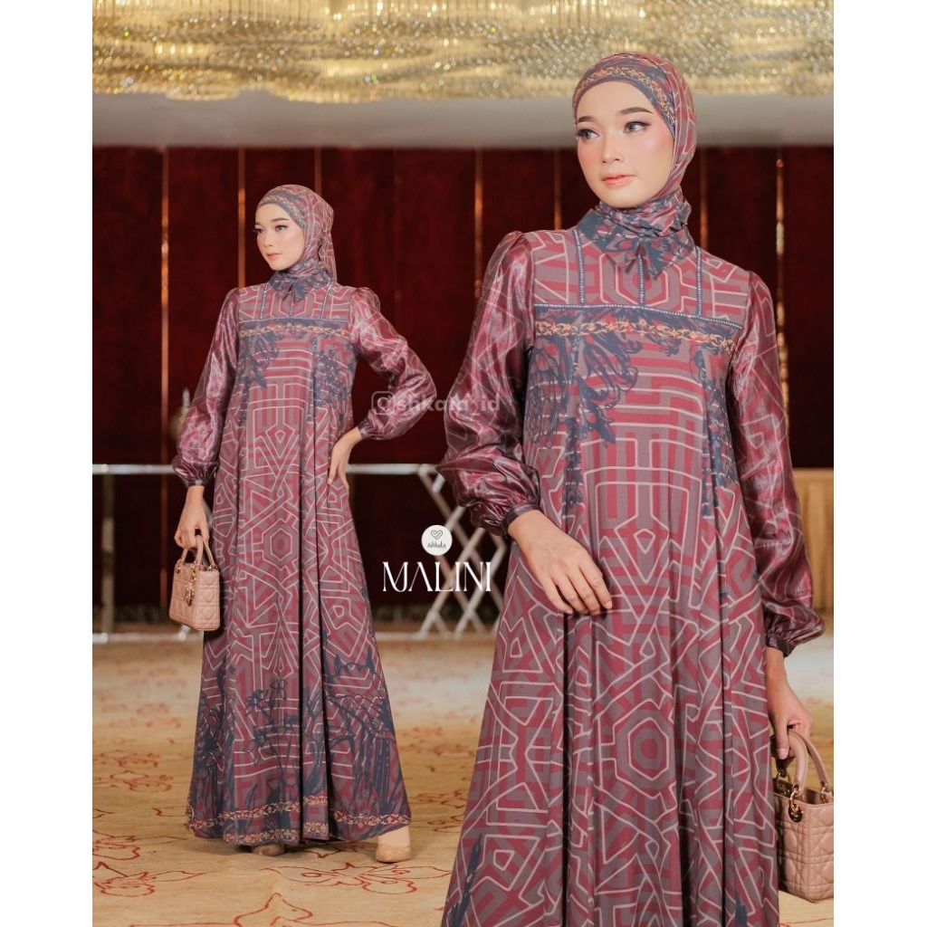 Shkata - Malini PO Dress Gamis Printing