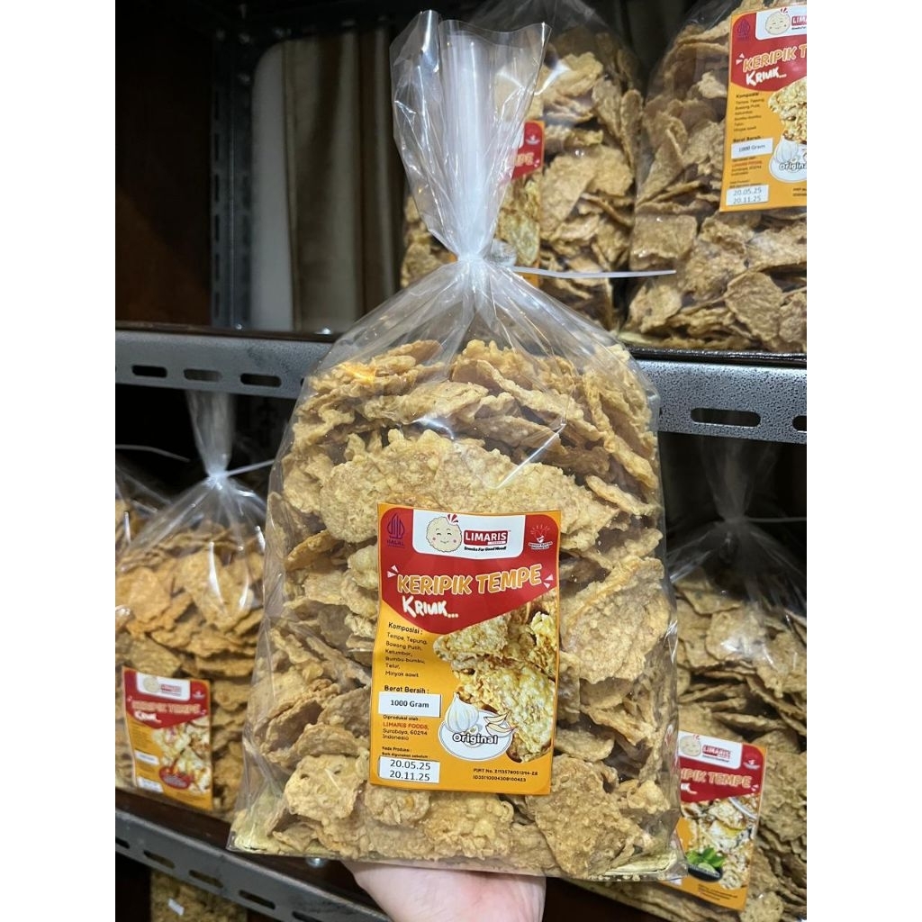 

1 Kg Keripik Tempe Limaris Ball