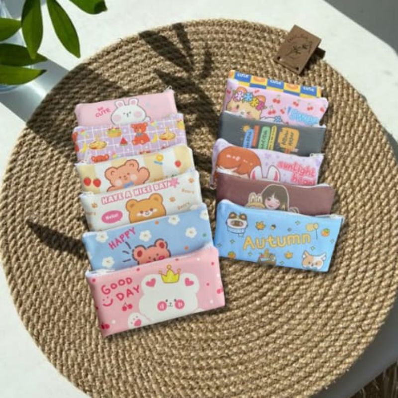 Tepak pensil tempat pensil anak lucu karakter cute
