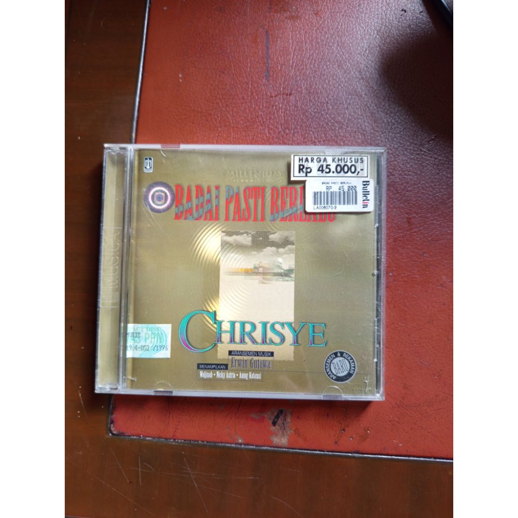 CD Musik CHRISYE Badai Pasti Berlalu