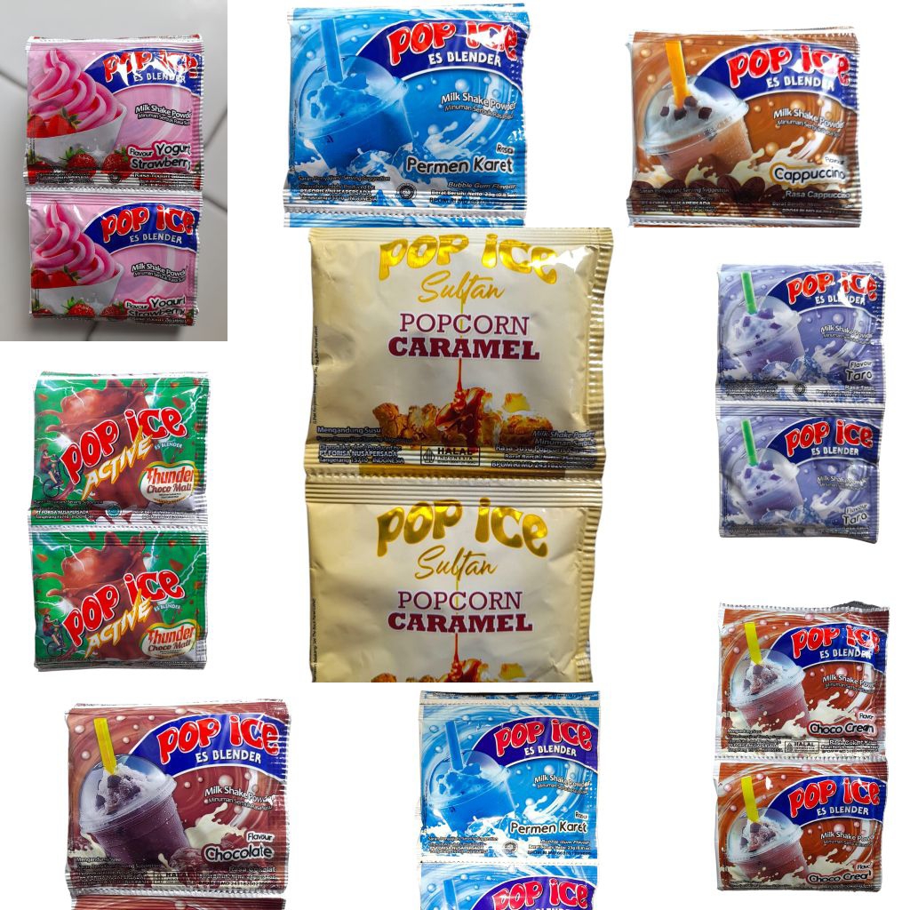 

pop ice renceng termurah 1 renteng perenceng isi 10pcs