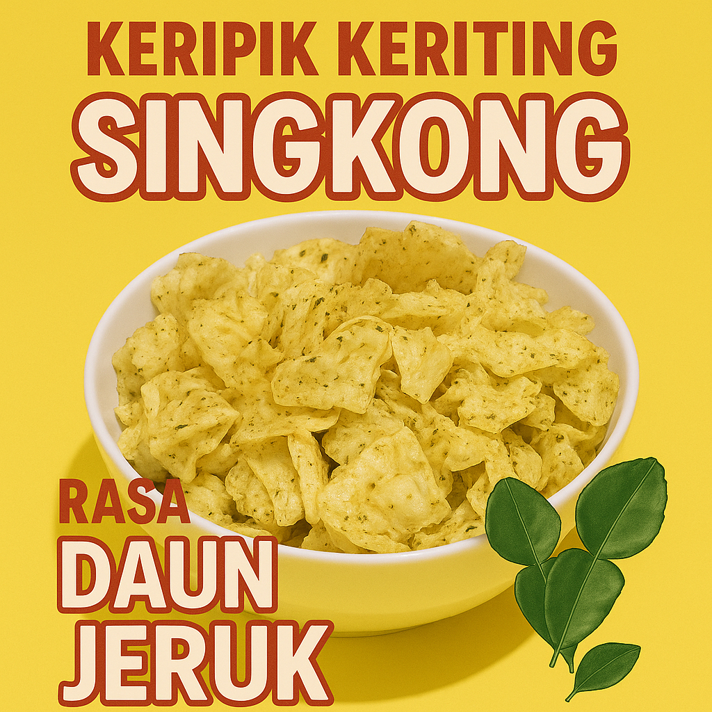 

Keripik Singkong Daun Jeruk
