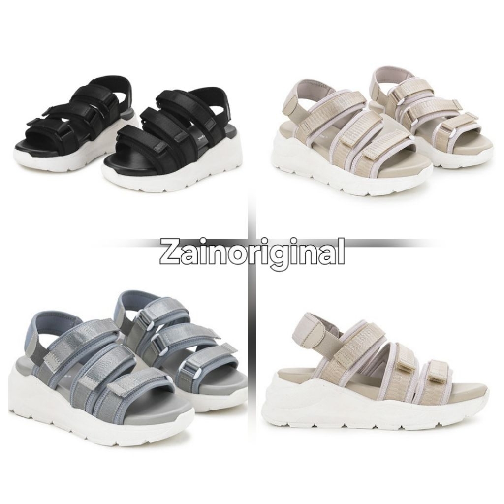 ORIGINAL HUSH PUPPIES FORTUNA TANYA SANDAL WEDGES WANITA