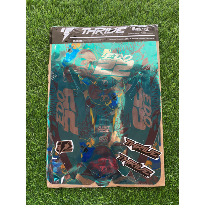 Decal Honda Crf 150 l Chrome Karakter trail/supermoto Full Body Bebas Request