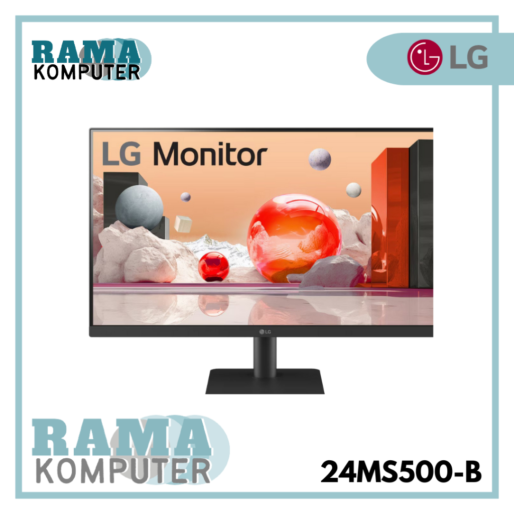 MONITOR LG 24MS500-B 24 INCH FHD IPS 100HZ HDMI