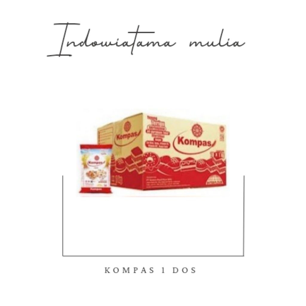 

TEPUNG TERIGO KOMPAS 1KG DOS