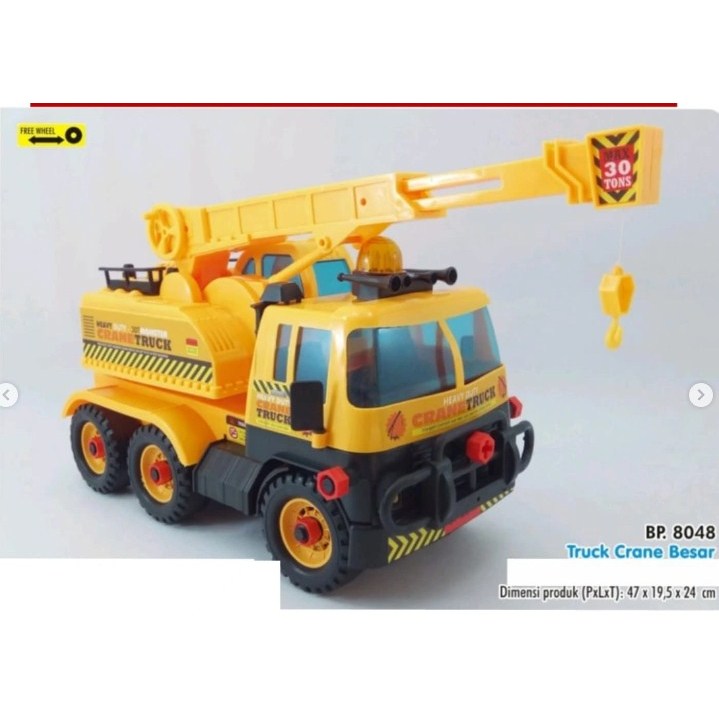 MAINAN ANAK TRUCK KERUK  TRUCK MOLEN BP 8048 /8046