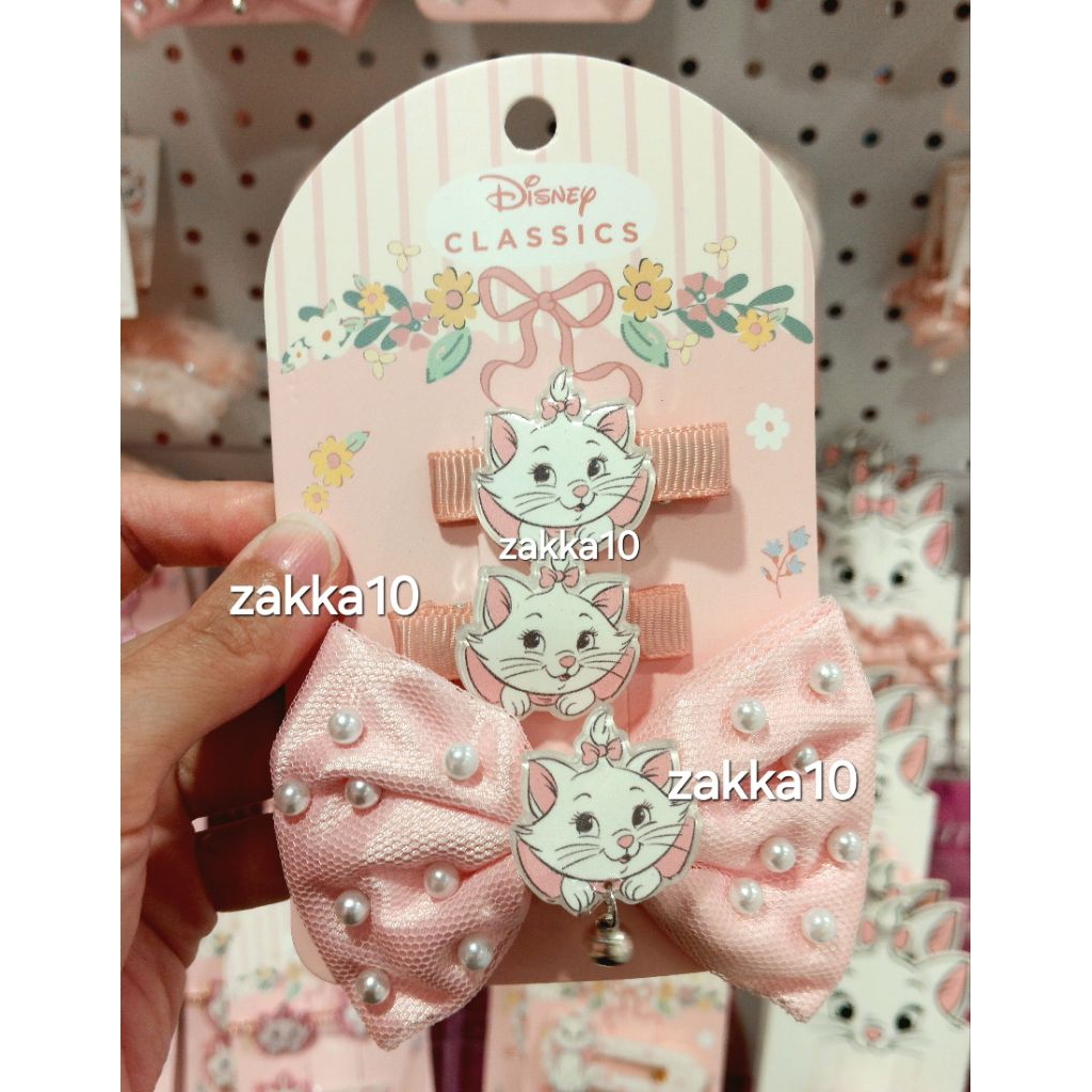 Ohsome Disney Marie Cat & Bambi Hair Clip / Scrunchie / Bando / Hair Pin / Hair Claw Clip | Jepit Ra