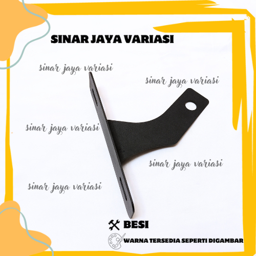 BRACKET DUDUKAN PLAT NOMER SAMPING XSR 155 W175 BRAKET BREKET TATAKAN TEMPAT PELAT NOMOR SAMBING BEL