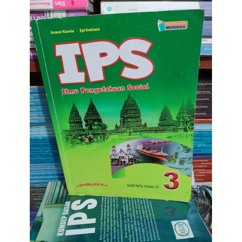 buku IPS kelas 9 penerbit Yudhistira kurikulum merdeka