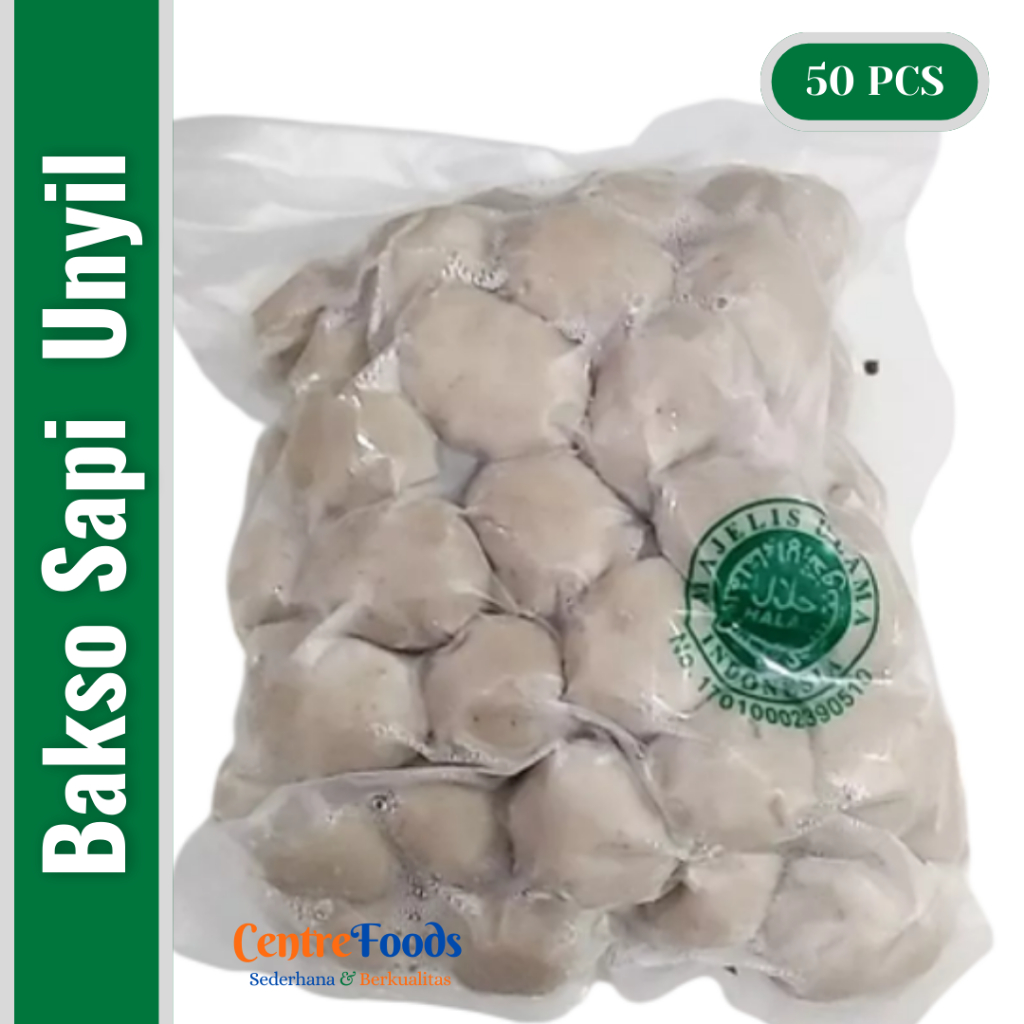

Bakso Special Sapi Unyil - Baso Sapi Unyil | Isi 50 Pcs - 300gr [ Harga Per BKS ]
