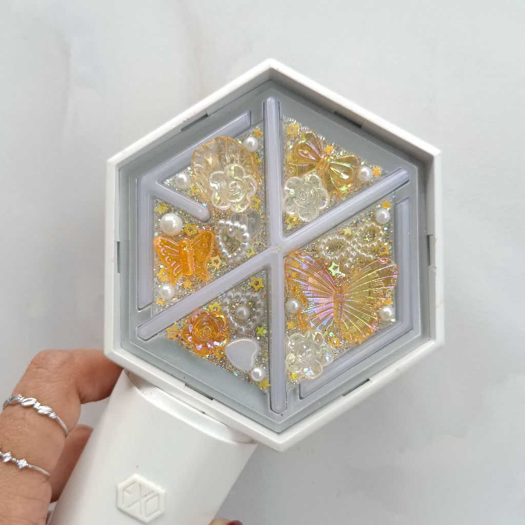 Deco Lightstick EXO eribong ver. 3 catalogue butterfly kupu-kupu EXO PLANET EXhOrizon by choupettelu