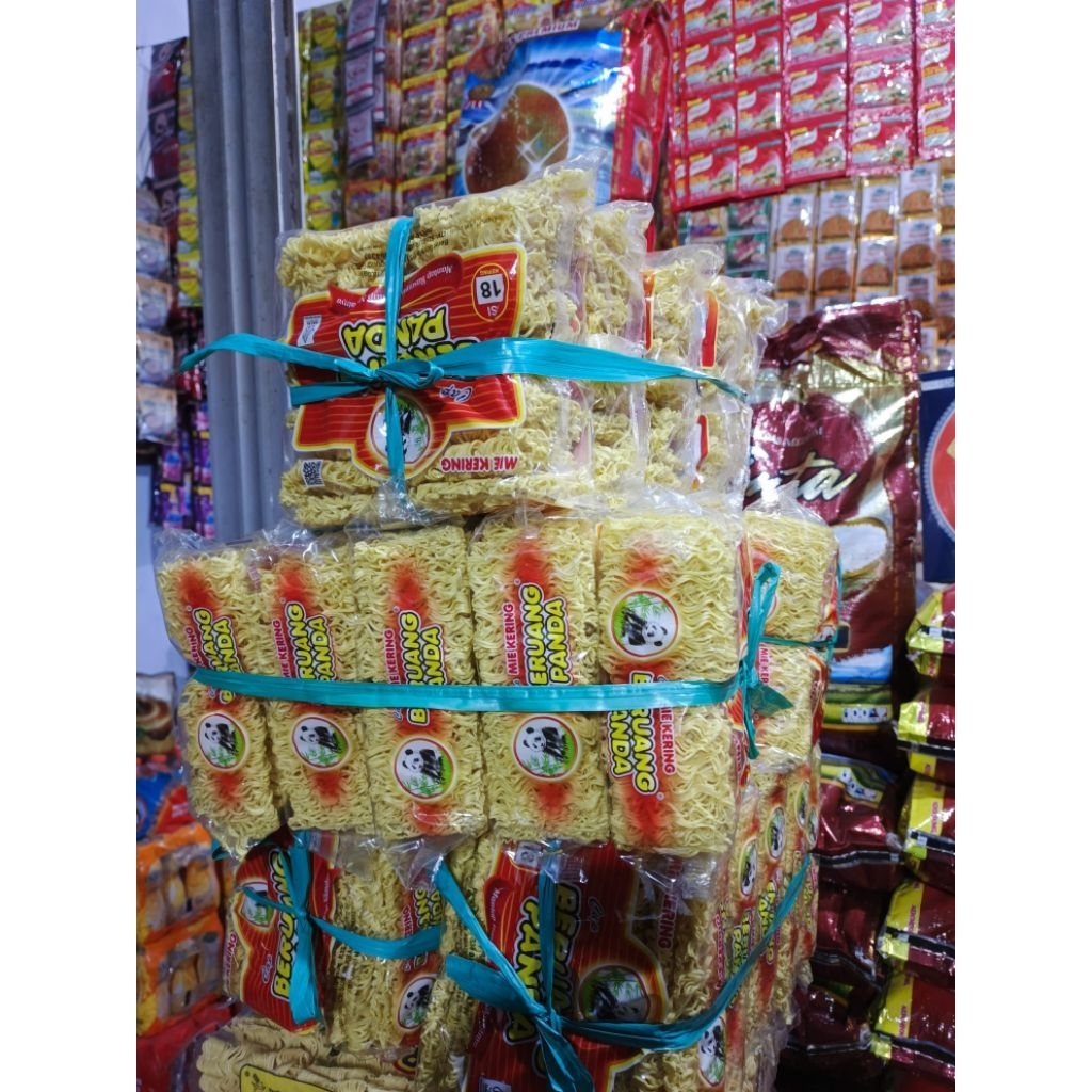 

mie kering beruang panda isi 18 keping