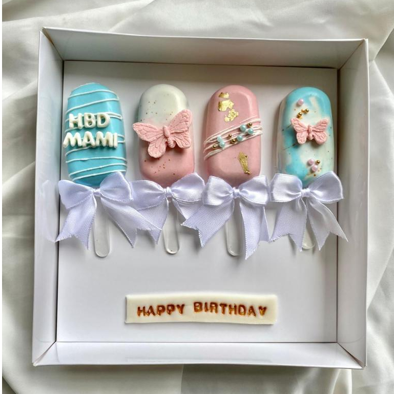 

(bisa H-1) Pink Blue Birthday Cakesicles | Kue ulang tahun, hadiah ulang tahun, kado wisuda, kado anniversary, kado cewe, hadiah pacar, hadiah anniversary, kado lucu