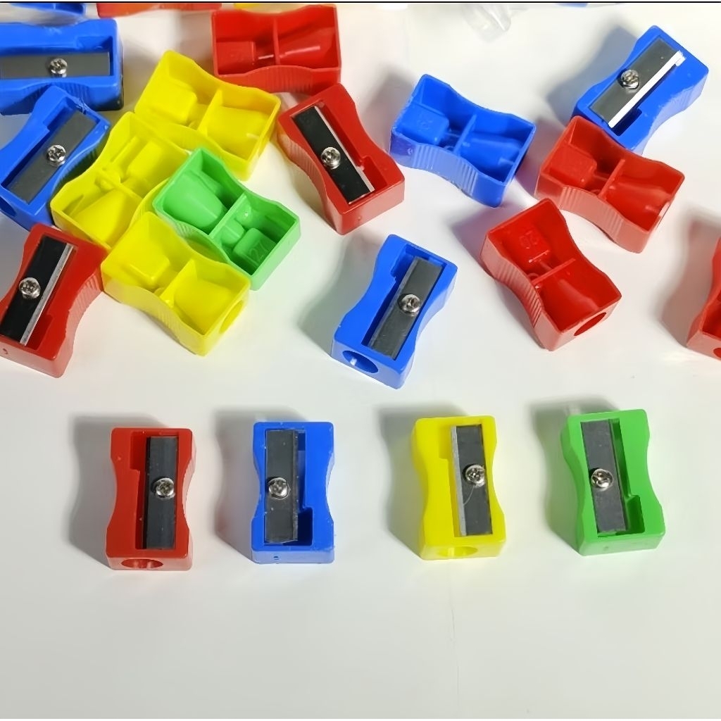 

50 serutan pensil kotak rautan kotak