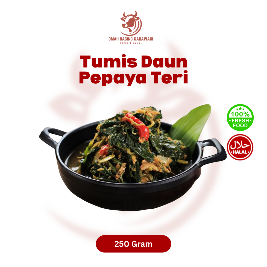 

Tumis Daun Pepaya Teri Tangerang