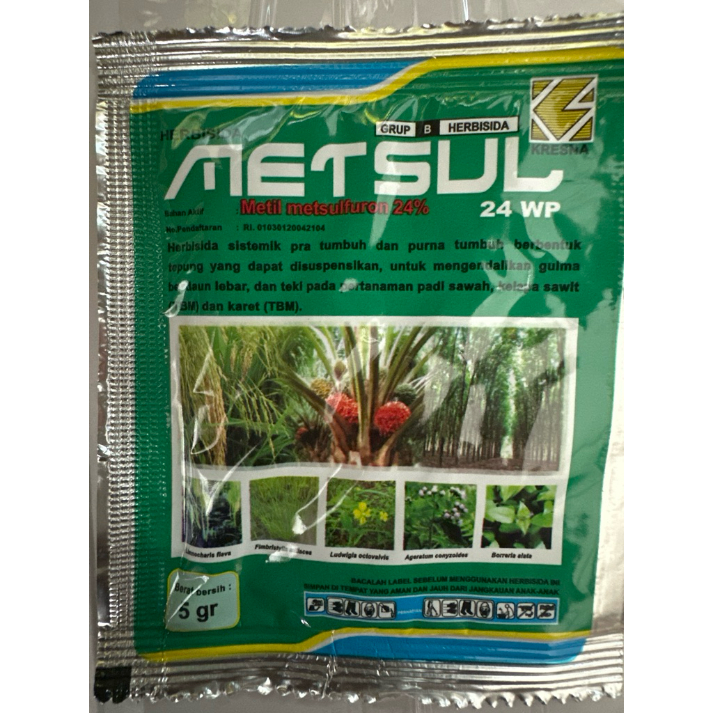 herbisida metsul 24wp