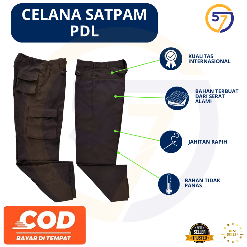 Seragam Satpam PDL | Seragam Satpam | Celana Satpam