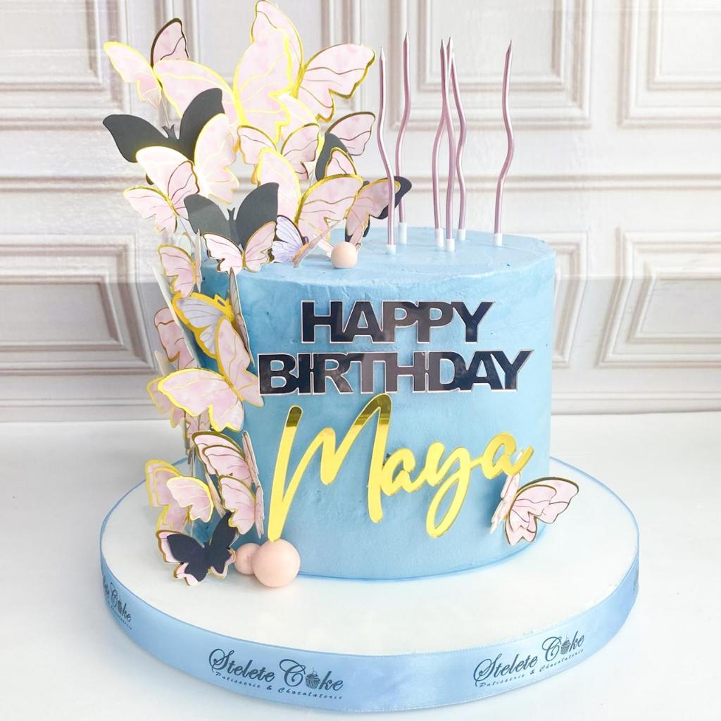 

Kue Ulang Tahun/Birthday Cake/Kue Ultah Tema Kupu-Kupu/Kue Butterfly/Kue Birthday Jakarta