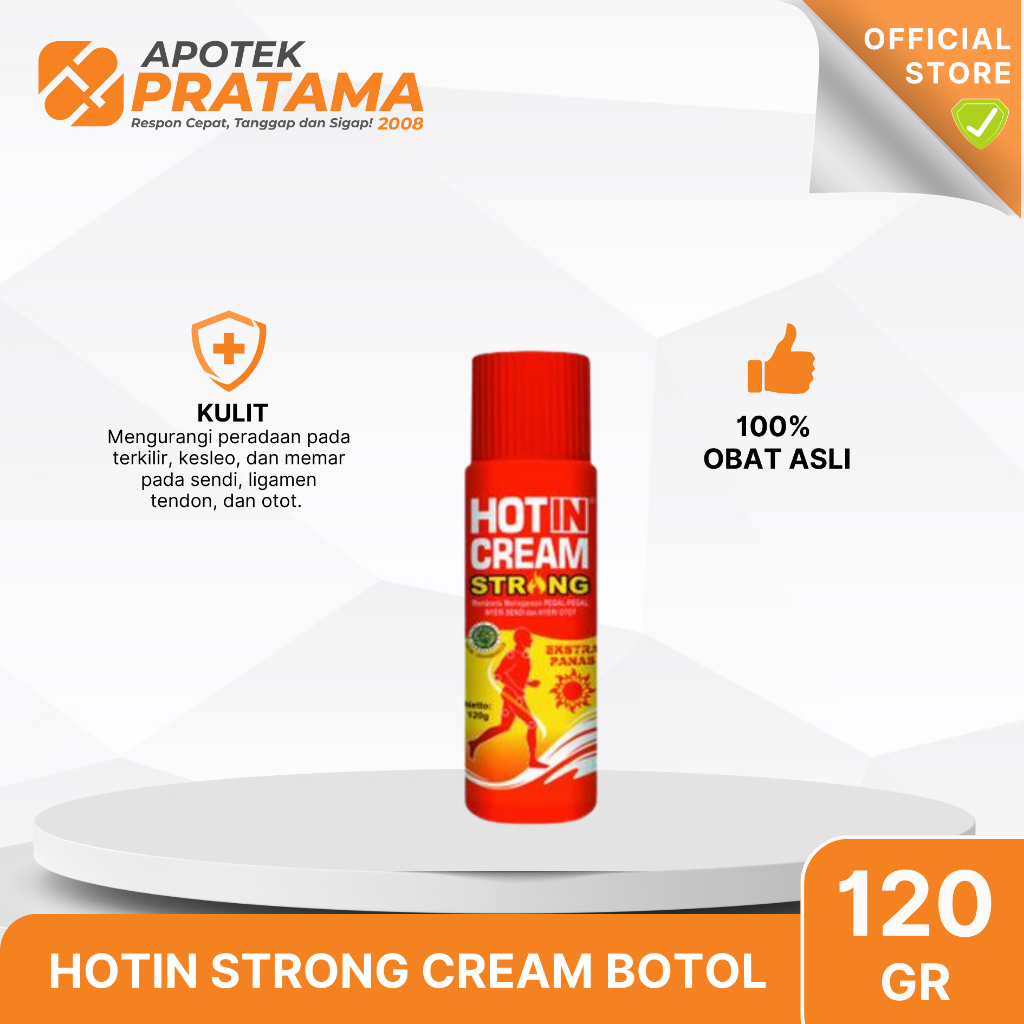 HOTIN CREAM STRONG BOTOL 120GR / HOT IN CREAM STRONG BOTOL 120GR