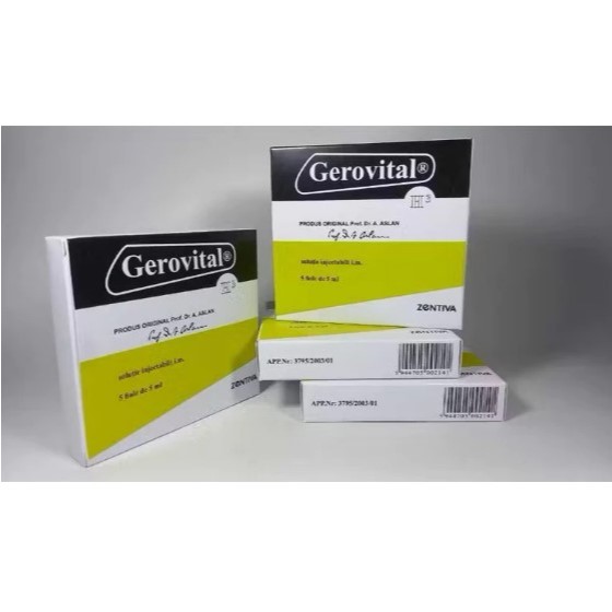 GEROVITAL H3 GEROVITAL  ORIGINAL [ 1 box @5 ampul]