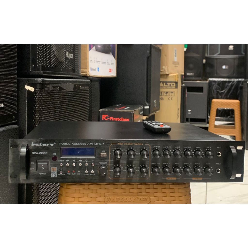 BETAVO BPA2000 Power Amplifier BPA-2000 / BPA 2000