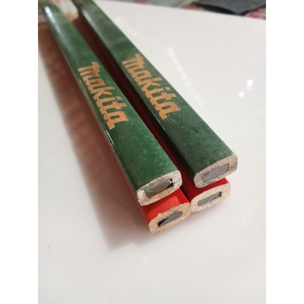 

PENSIL TUKANG MAKITA 17,5 x 1 CM - Pensil Kayu Konstruksi Tukang Bangunan