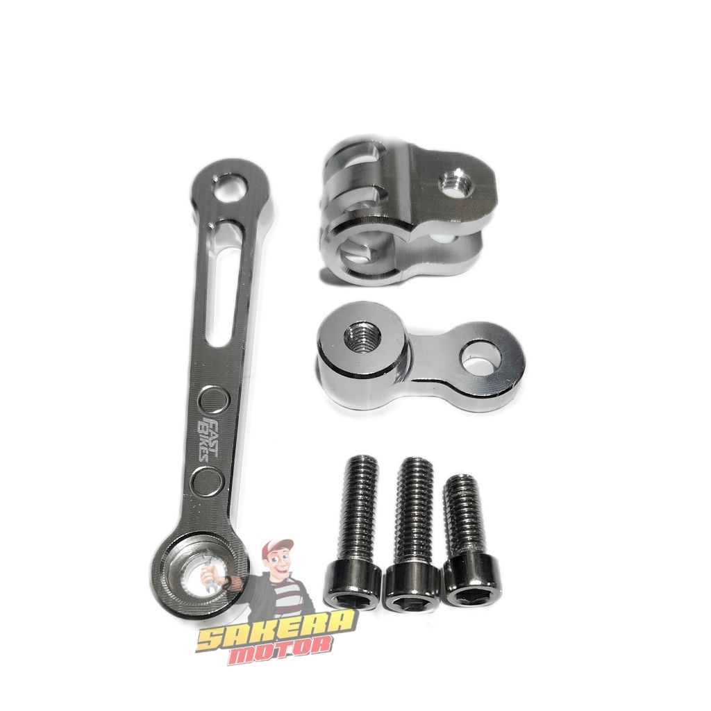 Breket selang rem variasi/klem tiang rem depan full cnc/breket klem selang rem universal