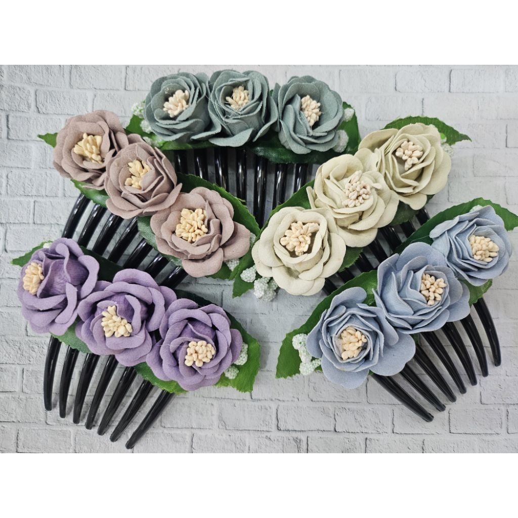 Sirkam Bunga Tusuk Sirkam Sanggul Hairpiece Bunga