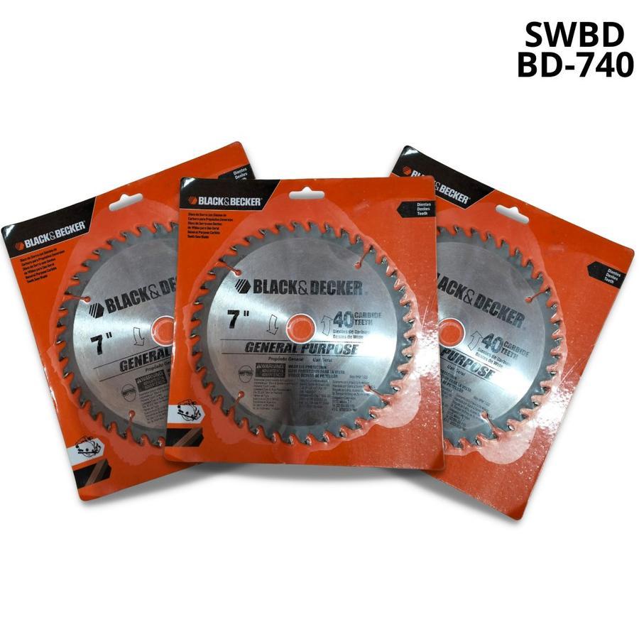 Saw Blade Black & Decker 7inch & 12inch 40T&60T