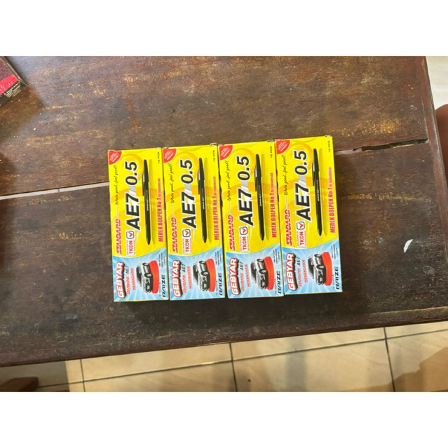 

pulpen ae7 1pak 12pcs hitam pulpen kantor/sekolah