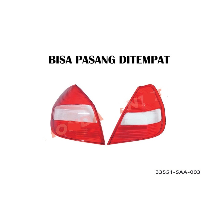Mika kaca lampu belakang jazz 2004 2005 mika stop lamp jazz 2004 2005