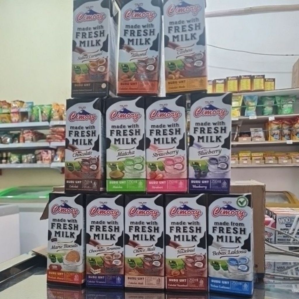 

1 DUS ISI 24 CIMORY SUSU UHT 250ML BEBAS MIX RASA
