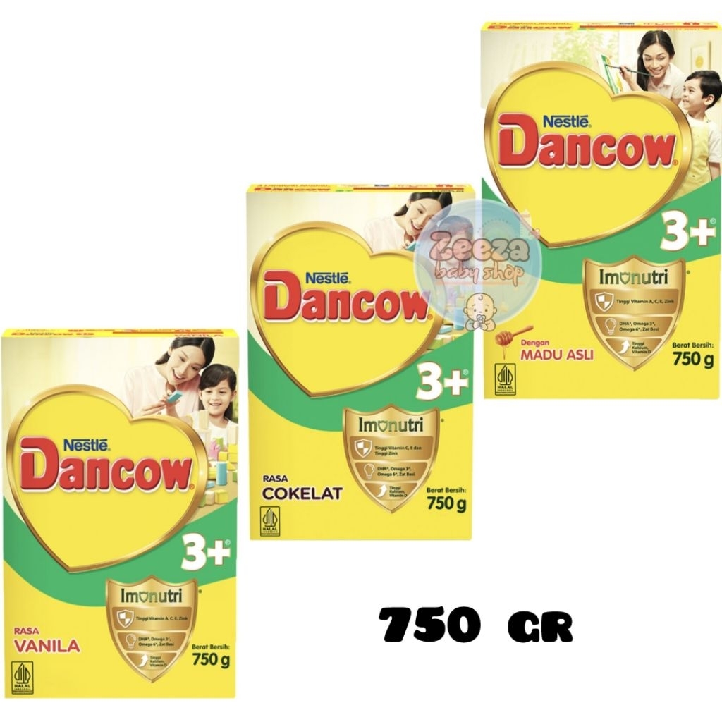 

Dancow 3+ imunutri 750 gr vanila madu cokelat susu pertumbuhan 3-5 tahun