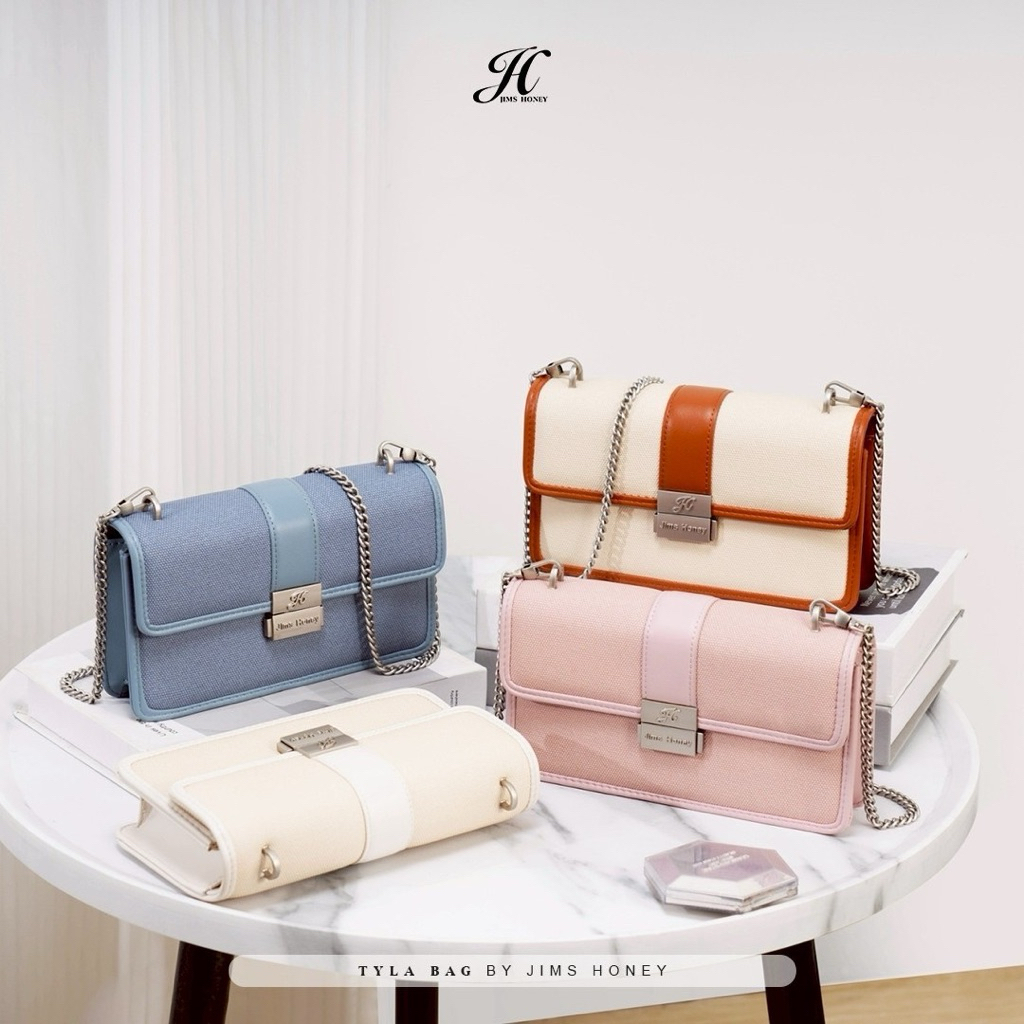 TYLA BAG BY JIMS HONEY/ TAS SELEMPANG/TALI RANTAI/100%ORI