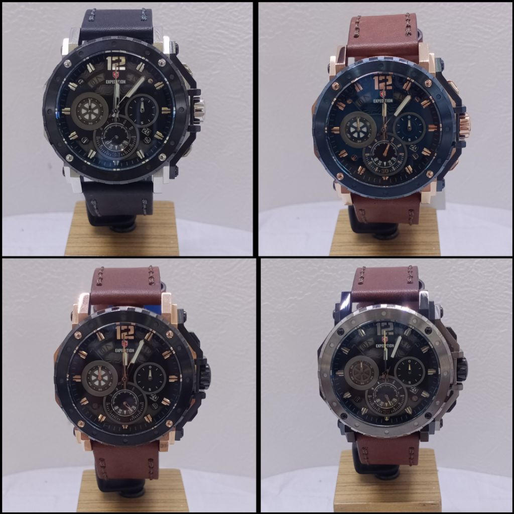 JAM TANGAN Expedition E 6402 MC COWOK ORIGINAL & GARANSI RESMI Expedition