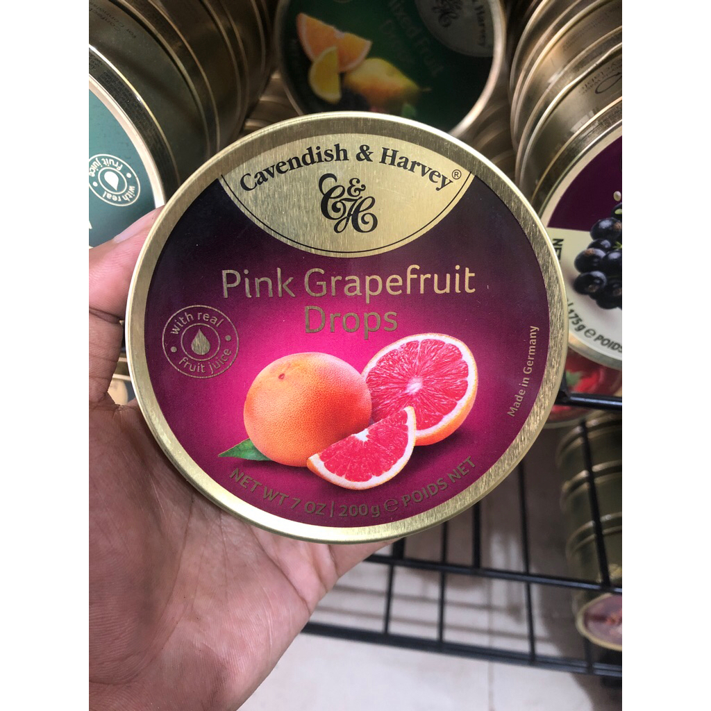 

Permen Cavendish & Harvey Pink Grapefruit Drops
