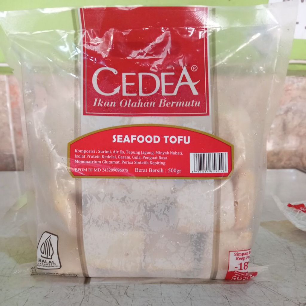 

Tofu ikan cedea