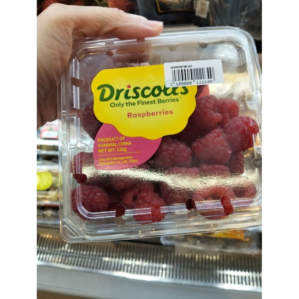 

Driscoll's Raspberry Import/Buah Rasberry/Rasberi Segar