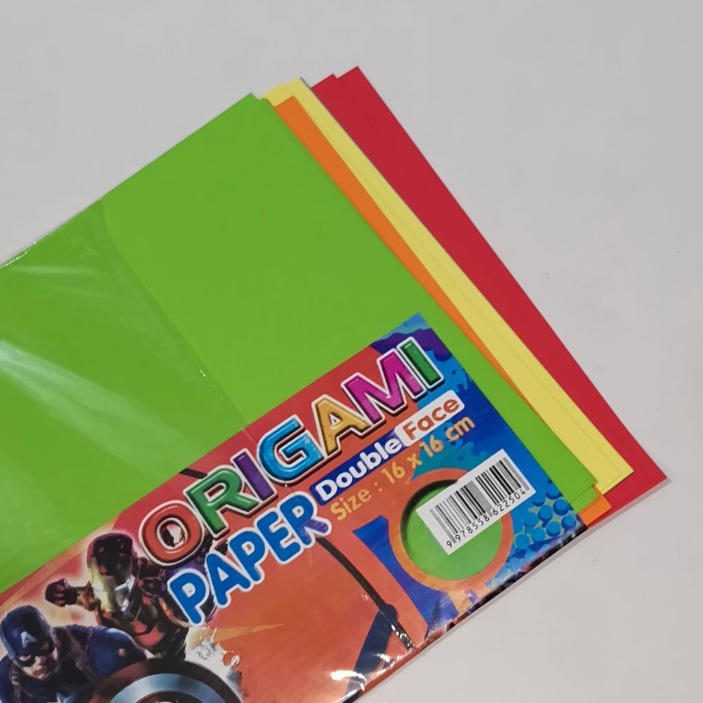 

Kertas origami berbagai ukuran